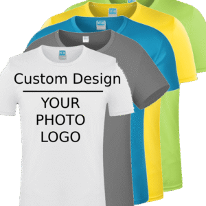 Custom Polyester T-Shirt – Your Name, Your Logo, Your Style!