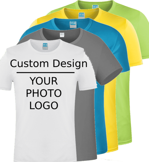 Custom Polyester T-Shirt – Your Name, Your Logo, Your Style!