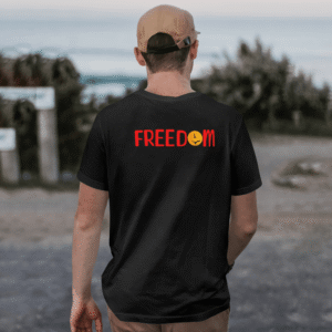 Gunjee Freedom Cotton T-Shirt – 2-Sided Print