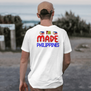 Gunjee Brand "I Am Made in the Philippines" Premium Cotton T-Shirt (Double-Sided Print)