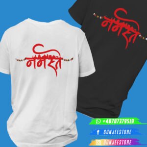 “Namaste” Nepali T-Shirt – Personalized Design or Photo | Made in Poland