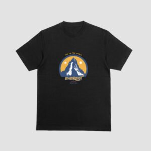 Everest Mountain T-Shirt – Gunjee® Brand Design | Nepali Style Tee | Delivery Across Poland