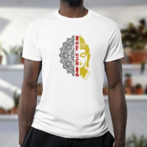 Gunjee Buddha Mandala T-Shirt – Unique Spiritual Design for Nepali in Poland