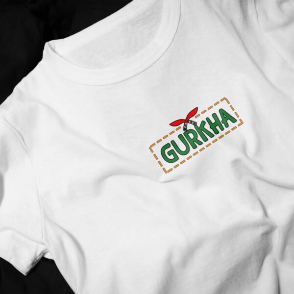 Gunjee Gurkha T-Shirt | जय महाकाली आयो गोर्खाली | Nepali Pride Wear in Poland - Image 5