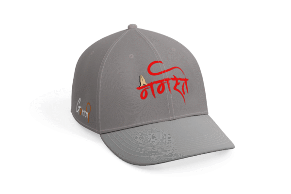 Custom "Namaste" Cap in Nepali Font – Unique Nepali Design - Image 2