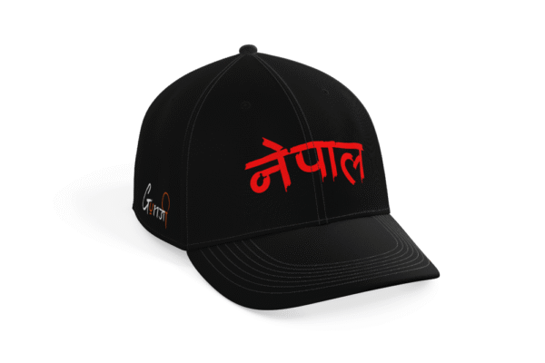 Customized Nepali Font Cap – Unique Nepal Design | Gunjee Store Poland - Image 3