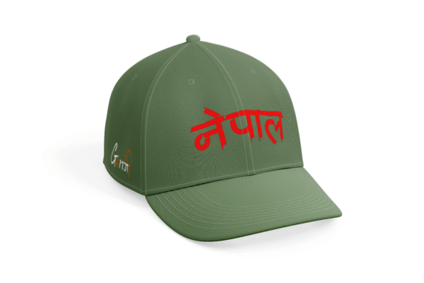 Customized Nepali Font Cap – Unique Nepal Design | Gunjee Store Poland - Image 2