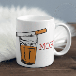 Good Morning Mug – Tea, Smoke & Vibes by Gunjee Store