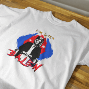 "I’m With Balen" T-Shirt – Nepali Political Supporter Tee | Gunjee Brand Design | Balen Shah Support | Fast Delivery in Poland