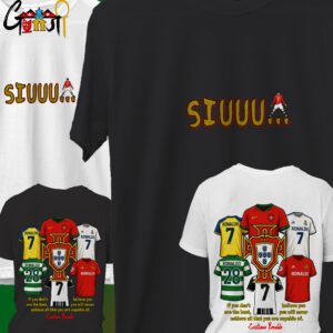Cristiano Ronaldo "Siuuu & Legacy" Fan T-Shirt
