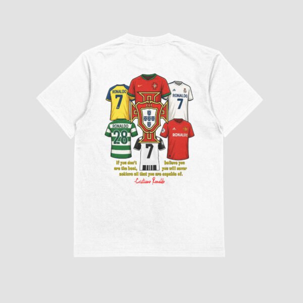Cristiano Ronaldo "Siuuu & Legacy" Fan T-Shirt - Image 4