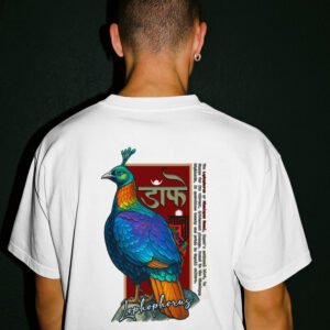 Nepal National Bird Lophophorus T-Shirt – Unique Design for Nepalese in Poland