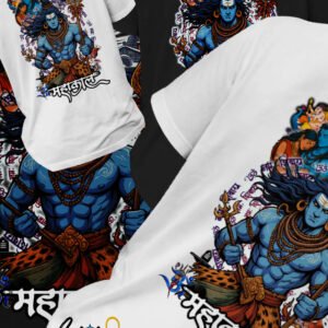 Gunjee Brand Lord Shiva T-shirt – Unique Design, Premium Quality, Nepali Style – Delivered Across Poland